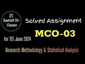 MCO-03 | Solved Assignment | TEE June 2024 |