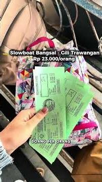 Gimana sih cara ke Gili Trawangan tapi yang budget friendly? 🧐 #gilitrawangan #gilit #travel