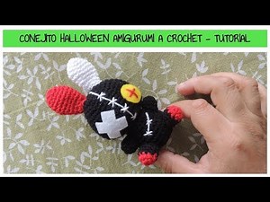Halloween Voodoo Bunny Amigurumi Crochet - Step-by-Step Tutorial