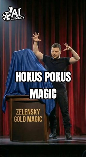 Zelensky’s GOLD Magic Trick Shocks Every EU Leader