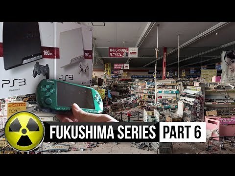 Playstations, WII's, PSP's found in abandoned Fukushima store.