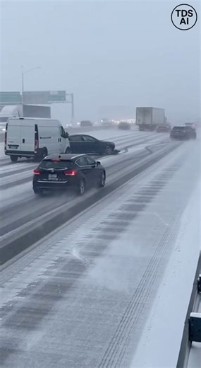 Traffic Cam Captures Icy Roads and Crashes as Visibility Drops in Syracuse Traffic camera footage from Syracuse, New York shows treacherous road conditions as ice and blowing snow cause visibility to deteriorate rapidly, leading to multiple crashes. The video captures cars moving cautiously before drivers begin losing sight of vehicles ahead, with headlights fading into the snowy haze. As conditions worsen, several vehicles lose traction on the icy roadway and slide into one another despite atte