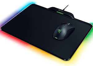 Razer Mamba HyperFlux Wireless Gaming Mouse & Mouse Pad: 16,000 DPI Optical Sensor - Chroma RGB Lighting - 9 Programmable Buttons - Mechanical Switches - Wireless Power Transfer