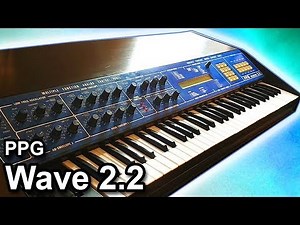 PPG WAVE 2.2 - Ambient Sounds, Pads & Presets 【SYNTH DEMO】
