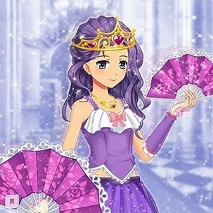 Anime Princess Dress Up game play on Friv2Online