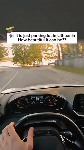 It is just a random Lithuanian town 🇱🇹 #lithuania #curlyandlithuania | Curly&Lithuania