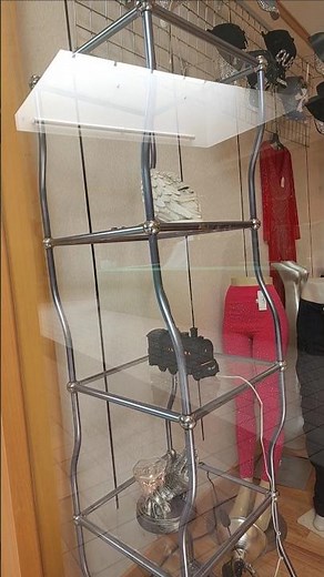 The kinetic dancing shelf at Towne West Square in wichita ks (June 29, 2025)