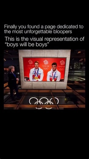 Unforgettable Bloopers | At the 2021 Tokyo Olympics, Team GB swimmers Adam Peaty and James Wilby appeared together in a post-race interview after winning gold... | Instagram