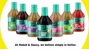 Naked & Saucy Low Sugar Teriyaki Sesame Ginger Sauce and Dressing, Gluten-Free, Soy-Free, Vegan, Paleo, 31 fl oz
