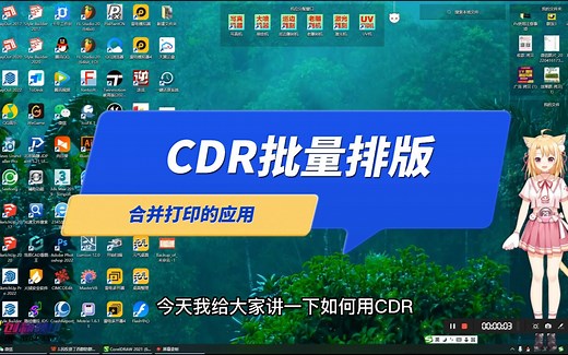 CDR排量排版——合并打印的应用