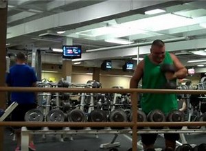 Fastest Time To Complete 10 Hammer Curl Reps Of An 80, 90, And 100-Pound Dumbbell