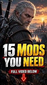 15 Witcher 3 Mods You NEED to Install Right Now