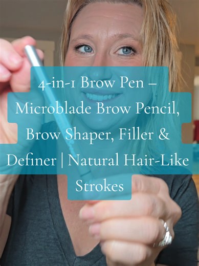 Achieve flawless, natural-looking brows in seconds with this all-in-one 4-in-1 Brow Pen. Designed to shape, fill, define, and detail, this multitasking brow pen creates realistic hair-like strokes for fuller, perfectly sculpted brows—no makeup artist skills needed. ✨ Why You’ll Love It 4-in-1 Design: Fill, shape, define & detail with one easy tool Ultra-Fine Micro Tips: Mimics natural brow hairs Smudge-Proof & Long-Lasting: Stays put all day Beginner-Friendly: Quick, mess-free application Natura