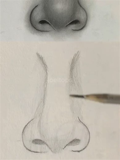 como dibujar nariz fácil paso a paso ✍️ 👃 tutorial #dibujos #dibujodenariz #comodibujarfacil #drawing #howtodraweye #howtodraw #dibujosalapiz #sketch