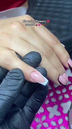 Blooming Flowers Nail Art Tutorial for Beginners