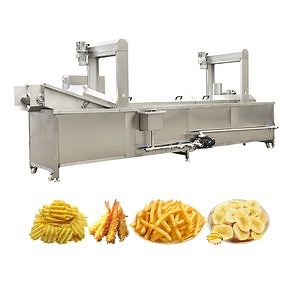 [Hot Item] Continuous Conveyor Belt Fryer Automatic Samosa Frying Machine