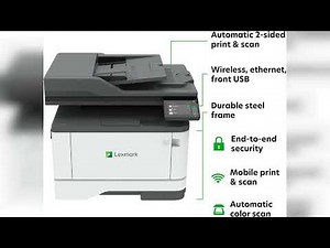 Review: Lexmark MX431adw Laser Monochrome MFP Printer with Touchscreen, Copier Scanner Printer...