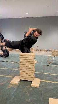 Power, Technique & Accuracy Test | Martial Arts I.S.K.A. Concrete Breaking #martialarts #taekwondo