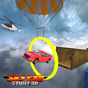 Play Sky Car Stunt 3D | Free Online  Games. KidzSearch.com