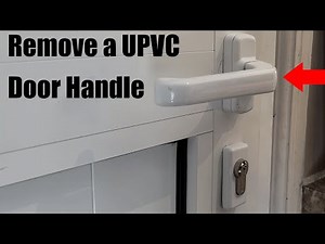 How to Remove a UPVC Door Handle and Lock Cylinder | DIY Door Repair Guide