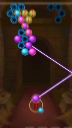 Bubble Shooter Level No 250 Solve#Gameplay55#Short#YTShort