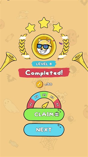 doge rescue:draw to save. level-8 complete