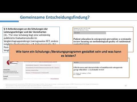 Disease Management Programm (DMP) Osteoporose, Susanne Buhse