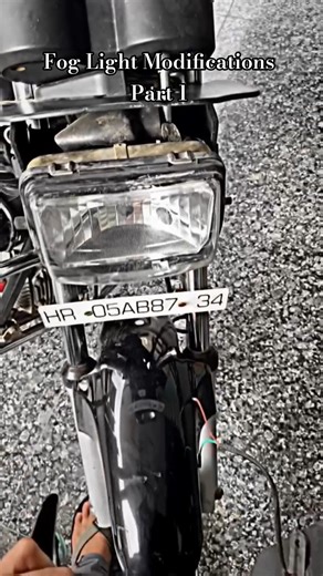 Splendor Foglight Install Part 1 #suscribe #mychannel Next Part #splendormodified #foglights #like