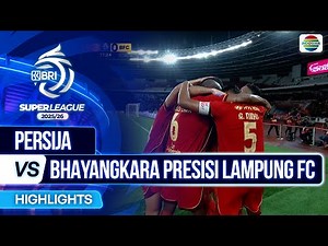 Persija VS Bhayangkara Presisi Lampung FC - Highlights | BRI Super League 2025/26