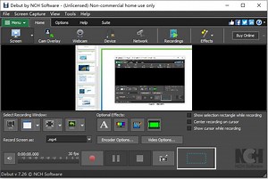 Review of debut video capture software