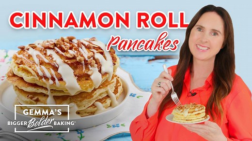 Cinnamon Roll Pancakes Recipe | Gemma's Recipe Revamp