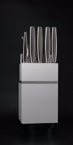 15-Piece Ultra Sharp Kitchen Knife Set with Wooden Block