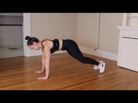 Plank Jack Shoulder Taps