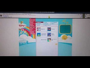 All Baby TV & BabyFirstTV UK & Europe Website (2007-2009)