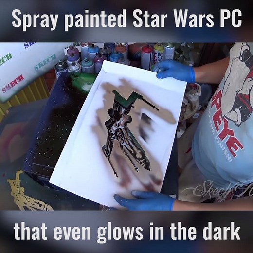 Tag a mate who'd love this Star Wars custom PC case 😎 Via Skech ART | LADbible Entertainment