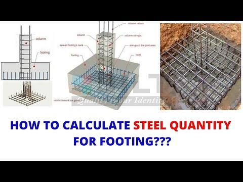 How to Calculate Steel Quantity for Footing? Civil Engineering - Site Important Information