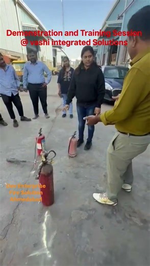 Fire Extinguisher Training Session