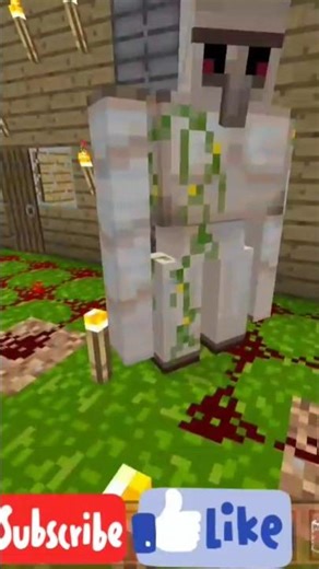 Minecraft village 🏘️#minecraft #villagelife #shorts