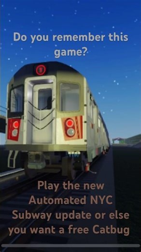 Do you remember this Automated NYC Subway Game? ‪@ItzInsanityRBX‬ #catbug #mta #gameupdates #wahooey