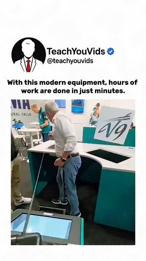 With this modern equipment, hours of hard labor turn into minutes of effortless precision. ⚙️⚡ What once needed a whole team can now be done by a single operator — faster, cleaner, and safer. Technology isn’t just improving work… it’s redefining what’s possible. This video is for educational purposes only. DM for credit/ removal. #EngineeringMarvels #ModernMachines #TechInAction #SatisfyingWork #InnovationDaily #EducationalReels | Teachyouvids