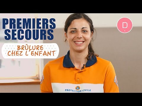 Brûlure chez l’enfant : les premiers gestes de secours – Premiers secours