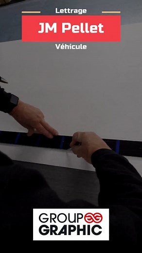 Quand la route devient votre meilleure publicité! 😎 La camionnette JM Pellet est maintenant prête à briller sur la route! ✨ | Group Graphic