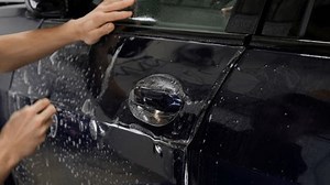 Close Paint Protection Film Installation On Stock Footage Video (100% Royalty-free) 3496257445 | Shutterstock