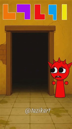 Sprunki Block Puzzle Challenge: Can You Save Oren? #sprunki #incrediboxsprunki #funny #games | TazikArt