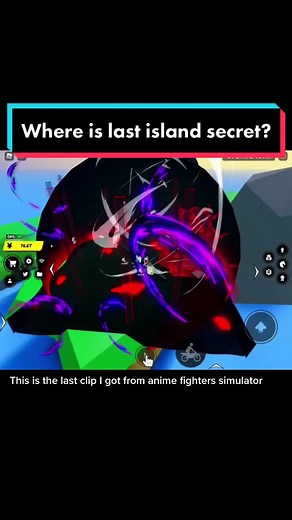 Secret Island Anime Fighters Simulator Gameplay