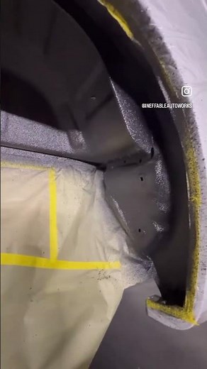 2022 Silverado getting its wheel wells protected with bed liner Pt 2