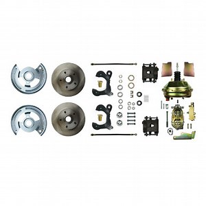 The Right Stuff 1959-64 Chevrolet Impala, Power Front Disc Brake Conversion Kit - (FSC59DCC-P)