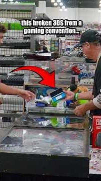 I bought a broken 3ds from a Gaming Convention...