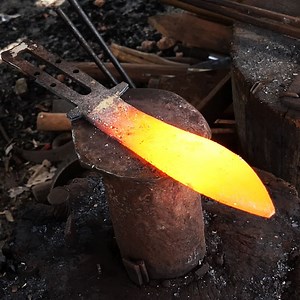 3.2M views · 10K reactions | Knife Making- Forging A Kukri Knife | BN craft | Facebook