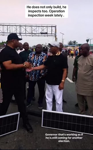 Governor of imo state (HE Hope Uzodimma) Inspecting ongoing projects in Imo state. #imoinclips #makeviral #fyp #imostate #governmentprojectsinimostate 📷: Estringsofficial